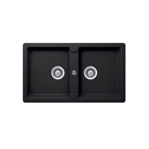 Chậu Đá Granstone Màu Đen Hafele HS19-GEN2S90