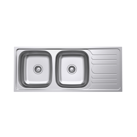 Chậu Rửa Chén Bát Inox Hafele HS20-SSD2R90