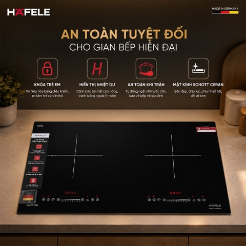 Bếp từ 2 vùng nấu Hafele HC-I7325B