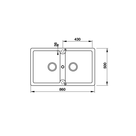 Chậu Đá Granstone Màu Xám Hafele HS19-GEN2S90