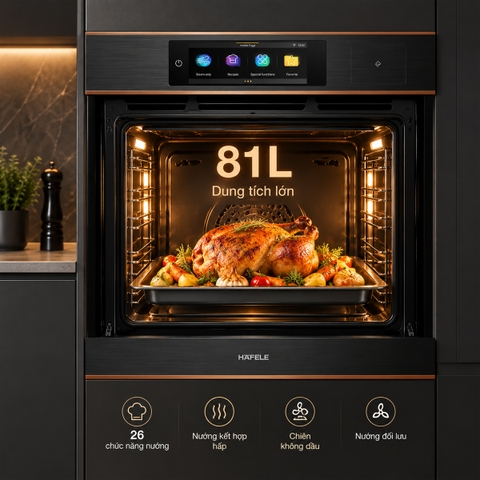 Lò Nướng Âm Tủ Hafele HC-O812B