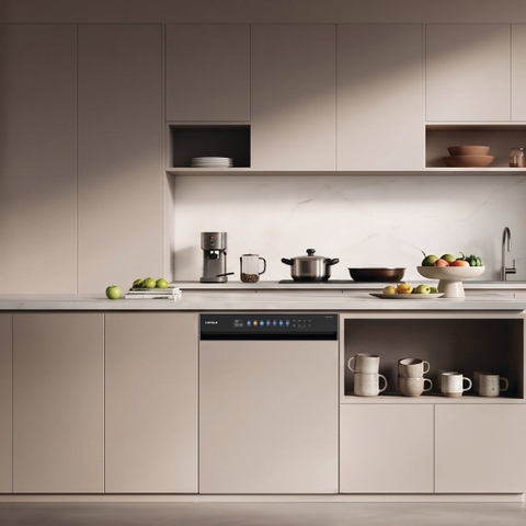 Máy Rửa Chén Bát Âm Bán Phần Hafele HDW-B6054B