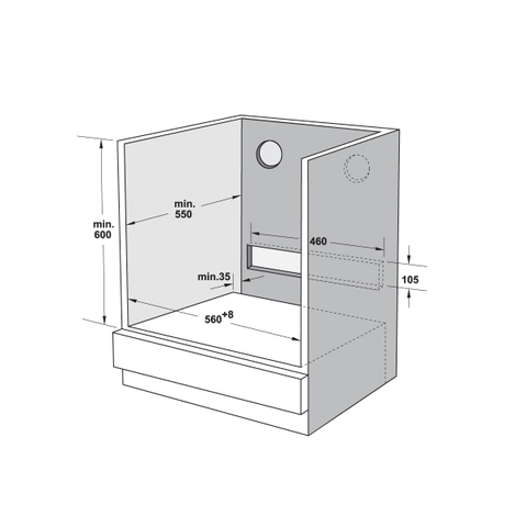 Lò Nướng Kết Hợp Hấp Âm Tủ Hafele HSO-8T72A