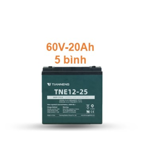ẮC QUY TIANNENG (THIÊN NĂNG) TNE 60V-20AH