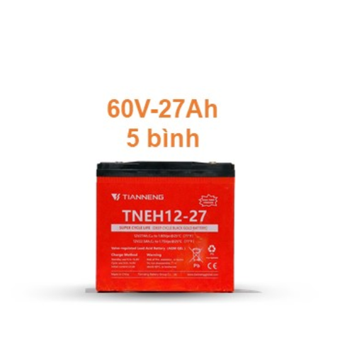 Ắc quy Thiên Năng chịu nhiệt 60V – 27Ah