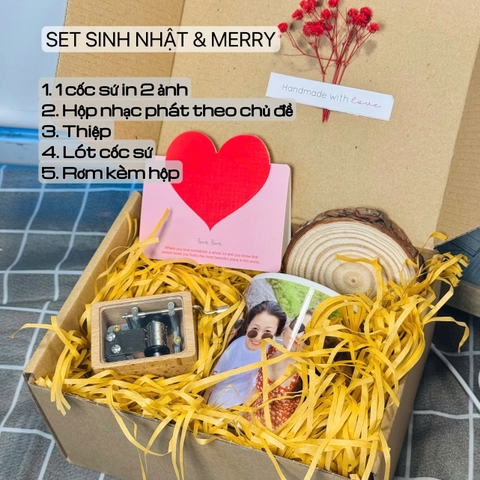 Set cốc sứ tặng sinh nhật, quà tặng sinh nhật đẹp, ý nghĩa