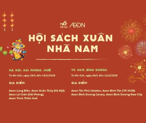 Hội sách Xuân Nhã Nam năm 2025
