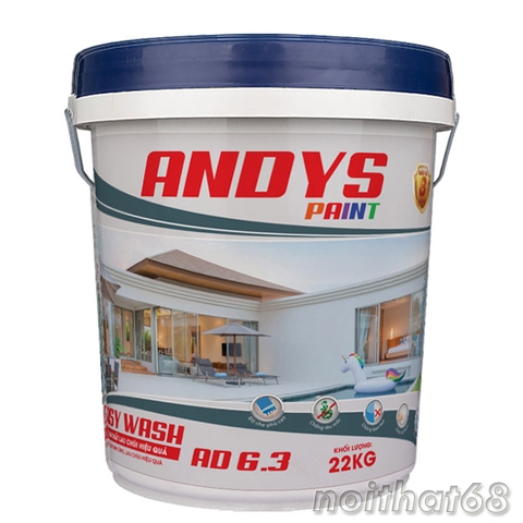 Sơn nội thất lau chùi hiệu quả AD6.3