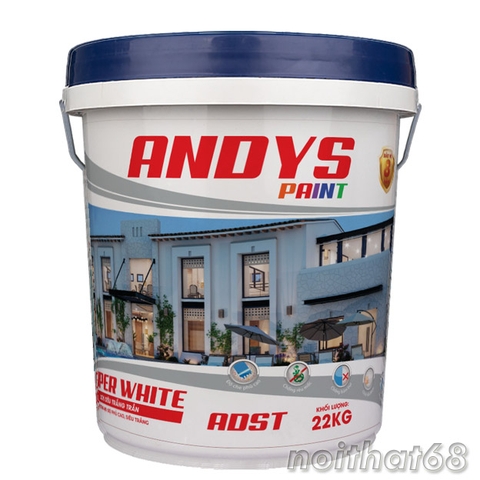 Sơn siêu trắng trần ADST