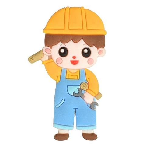 Tượng Silicon/ Bé trai công trường