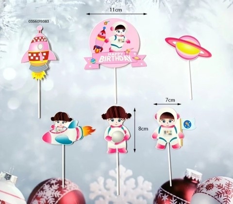 Set giấy: Phi hành gia 2