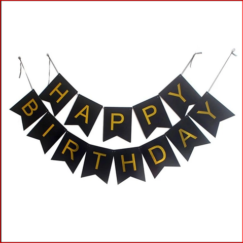 Chữ giấy Happy birthday