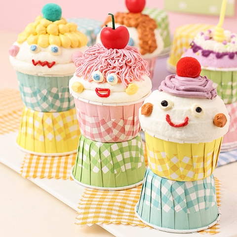 Cốc Cupcake caro/ 100c