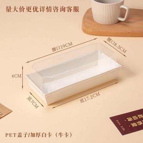 Hộp Sandwich Trắng/ CN 100c