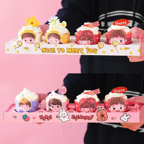 Cốc Cupcake mẫu mới/ 50c