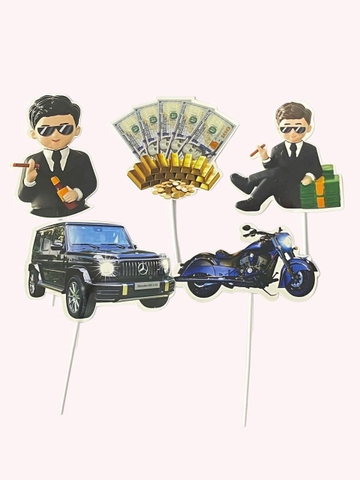 Set giấy chủ đề Nam Trung Niên