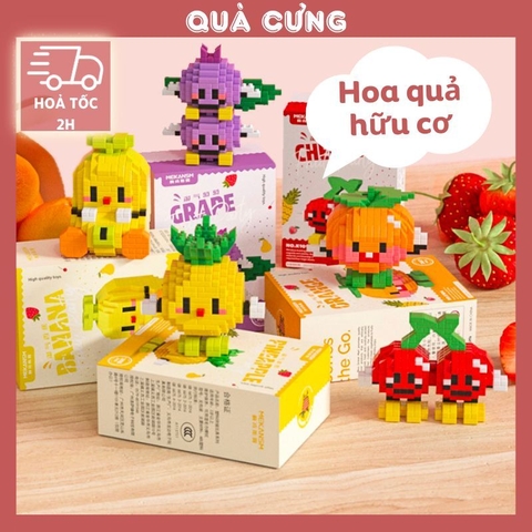 Quà tặng mô hình lắp ráp Trái cây dễ thương tặng sinh nhật, tặng người yêu