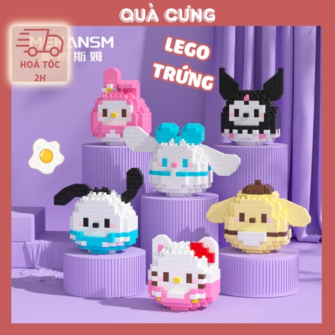 Quà tặng mô hình lắp ráp Trứng tặng sinh nhật, tặng người yêu
