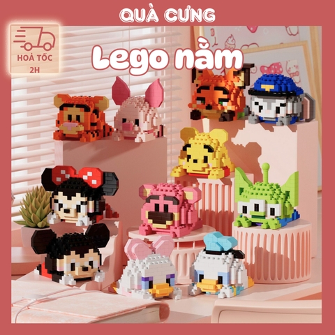 Quà tặng mô hình lắp ráp Nhân vật hoạt hình Nằm ườn tặng sinh nhật, tặng người yêu