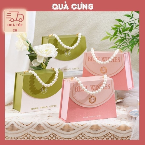 Hộp đựng quà hình túi xách xinh xắn dành tặng người yêu, bạn bè