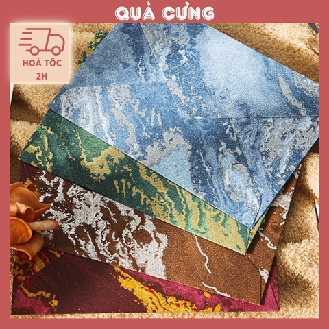 Set Thiệp retro màu sơn dầu xinh xắn gửi tặng người yêu, bạn bè