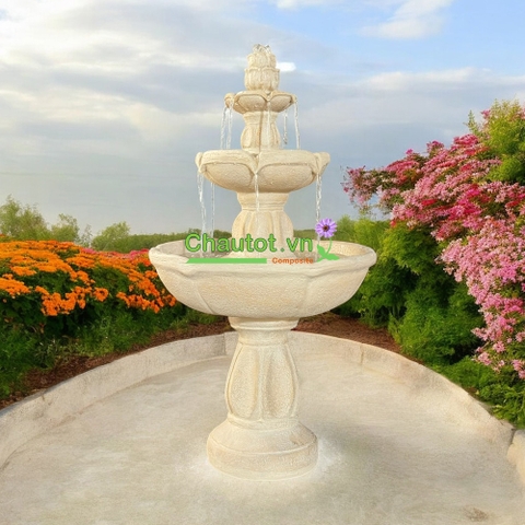Đài phun nước composite tròn BAOBINH - CT2092