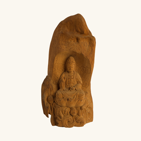 Tượng Trầm Hương Điêu Khắc Quan Âm Bồ Tát 043