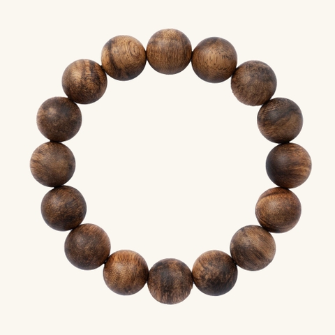 Vòng Trầm Hương Tốc Banh Đỏ Indonesia 16 ly 037