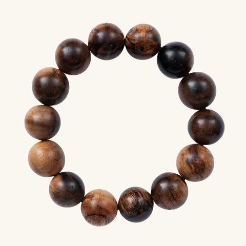 Vòng Trầm Hương Kỹ Nghệ Indonesia 18 ly 027