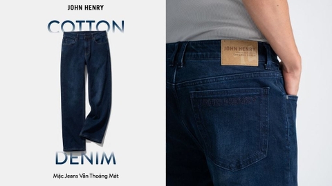 COTTON DENIM | Mặc Jeans Vẫn Thoáng Mát