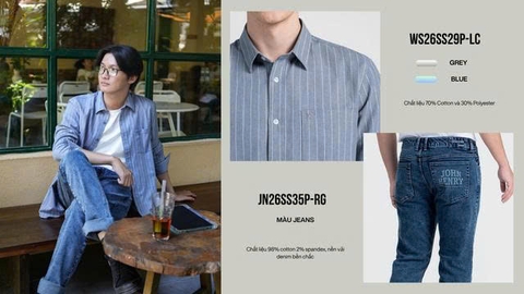 JOHN HENRY Lifestyle| Bảng màu mùa hè với những items mới - Cập nhật tháng 05