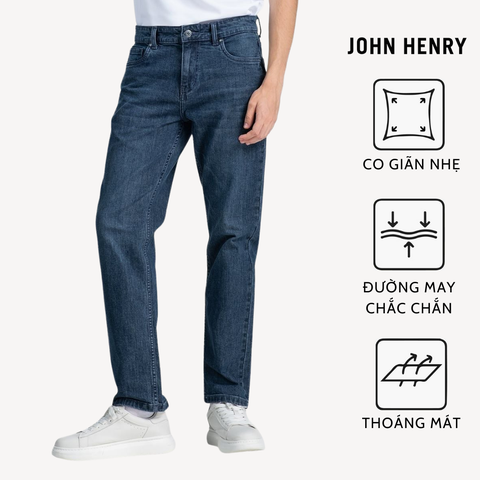 Quần Jeans Nam Regular Form Vừa