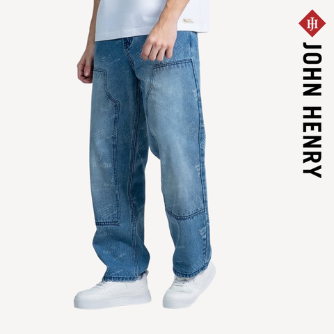 Quần Jeans Baggy Năng Động