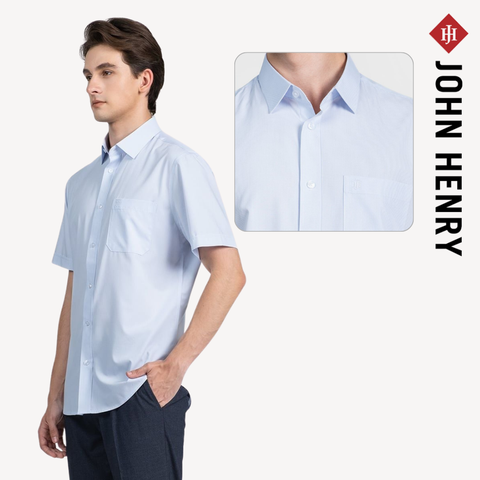Áo Sơ Mi Nam Công Sở Tay Ngắn