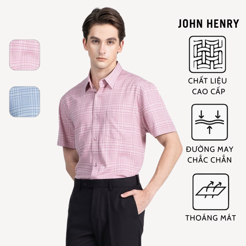 Áo Sơ Mi Nam Công Sở Tay Ngắn