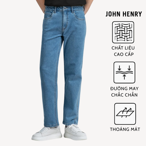 Quần Jeans Nam Regular Form Vừa