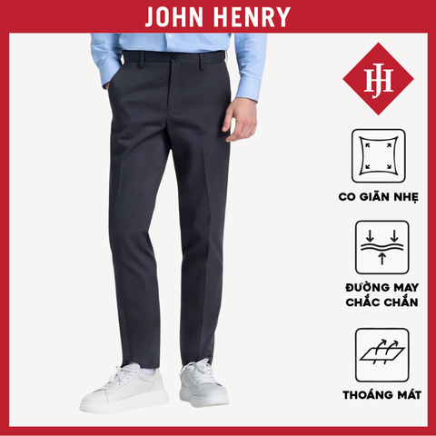 Quần Khaki Tăng Đơ Chống Nhăng Form Vừa