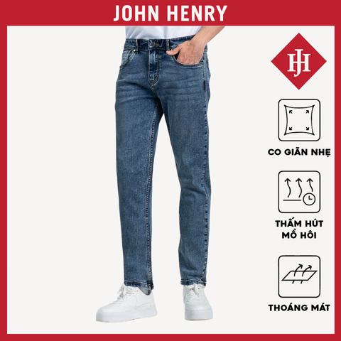 Quần Jeans Nam Slim Form Ôm