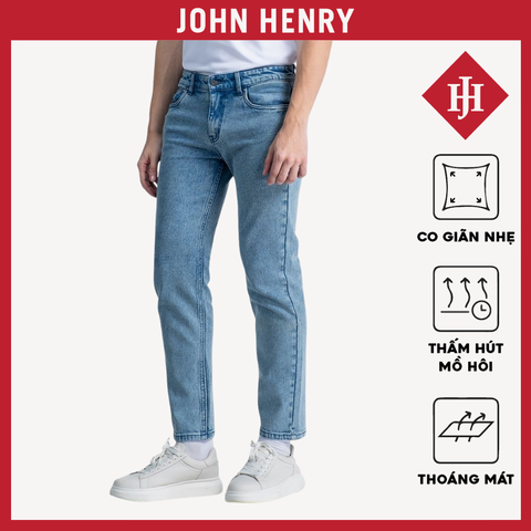 Quần Jeans Nam Slim Form Ôm