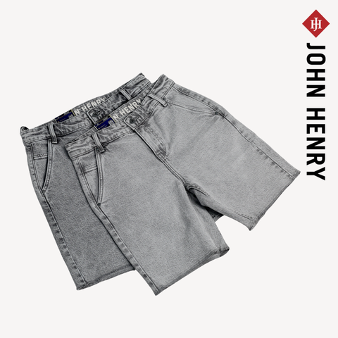 Quần Short Nam Khaki Trên Gối
