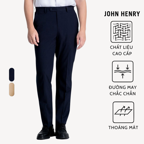 Quần Khaki Nam Basic Thanh Lịch
