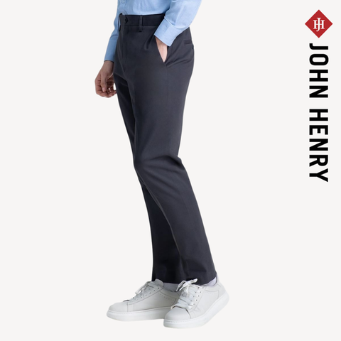 Quần Khaki Tăng Đơ Chống Nhăng Form Vừa