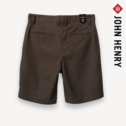 Quần Short Nam Khaki Trên Gối