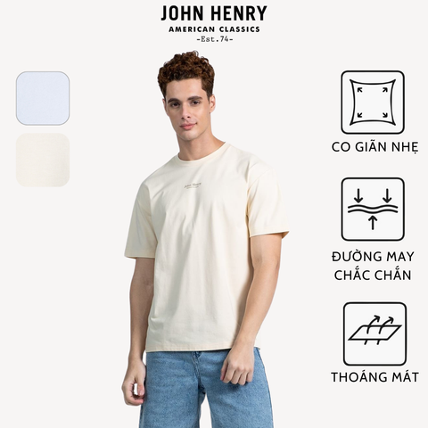 Áo Thun Nam Tay Ngắn Form Vừa