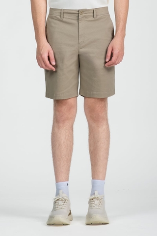 Quần Short Nam Khaki Trên Gối