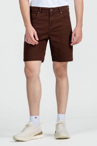 Quần Short Nam Khaki Trên Gối