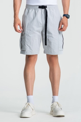 Quần Short Nam Khaki Trên Gối