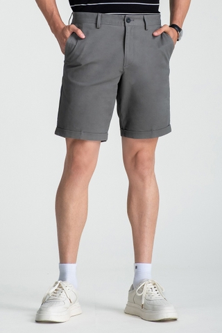 Quần Short Nam Khaki Trên Gối