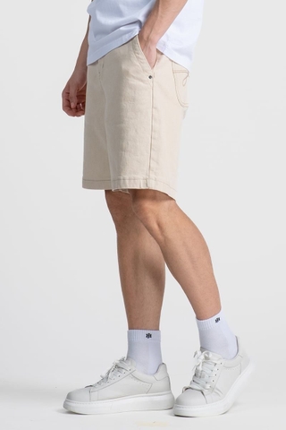 Quần Short Nam Khaki Trẻ Trung Form Rộng