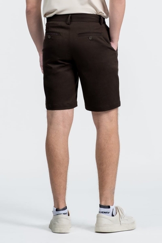 Quần Short Nam Khaki Trên Gối